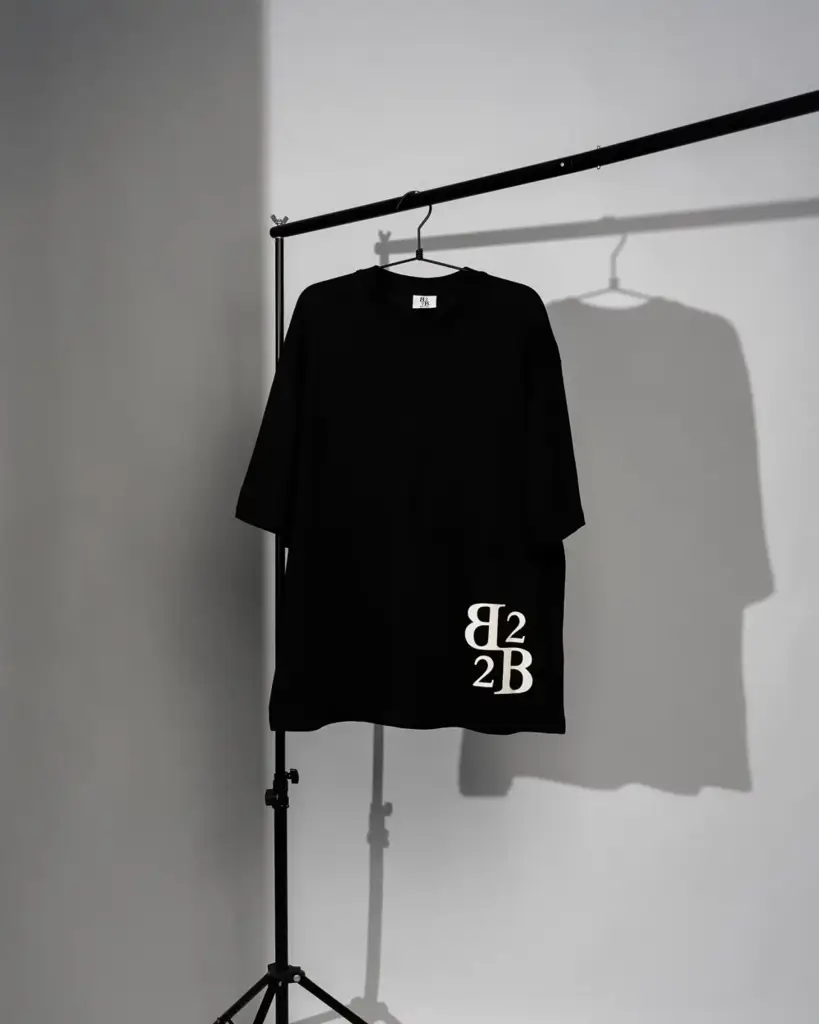 T-Shirt Black Shadow ⬜️
