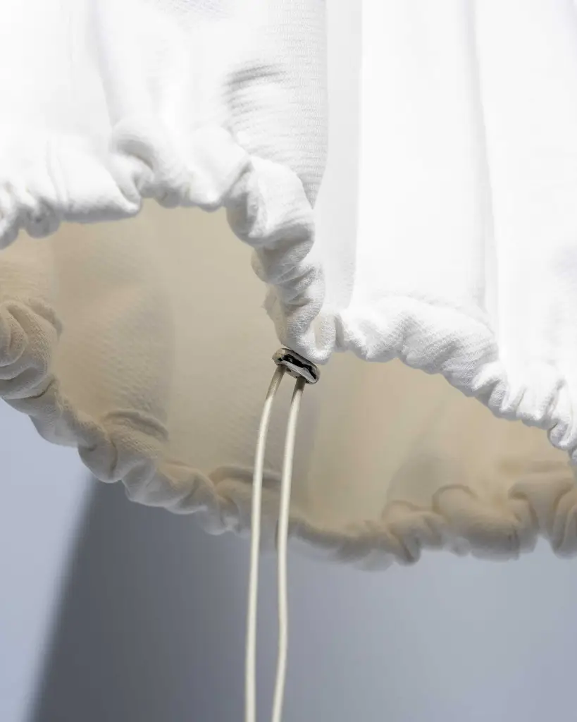 Felpa Hoodie Diagonal White Shadow — Anteprima 5